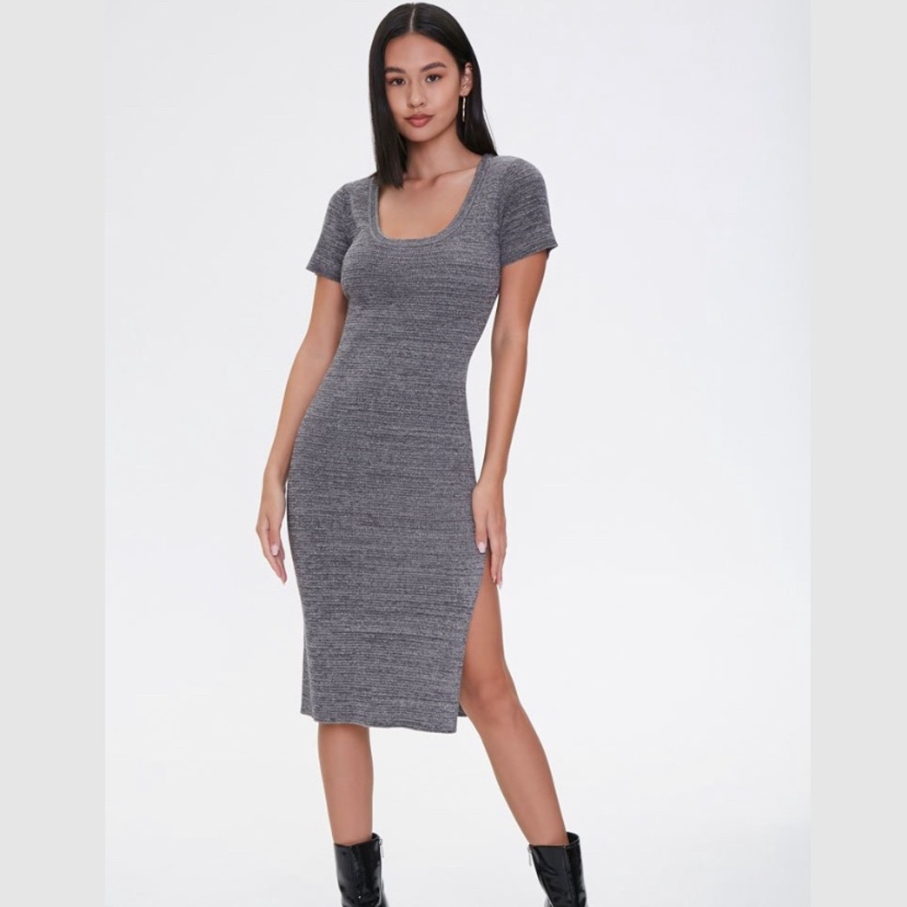Forever 21 Heathered stretchy body on dress